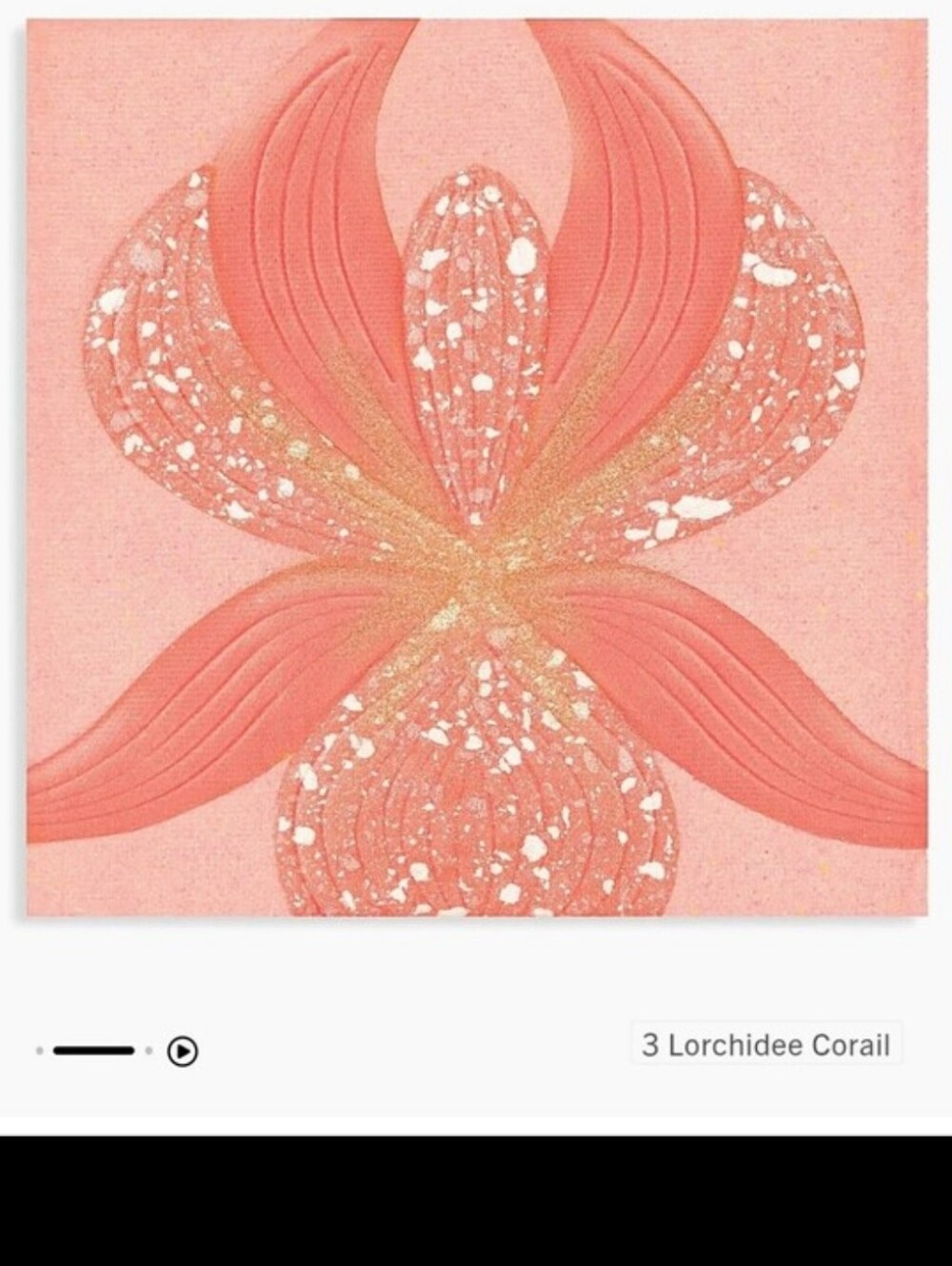 Sisley Paris L' Orchidee Corail 3 Highlighter Blush Refill New 0.52 Oz 15g